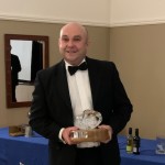 Celebrity Glass Trophy - Mike Cowan
